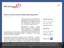 Tablet Screenshot of beluga-med.pl